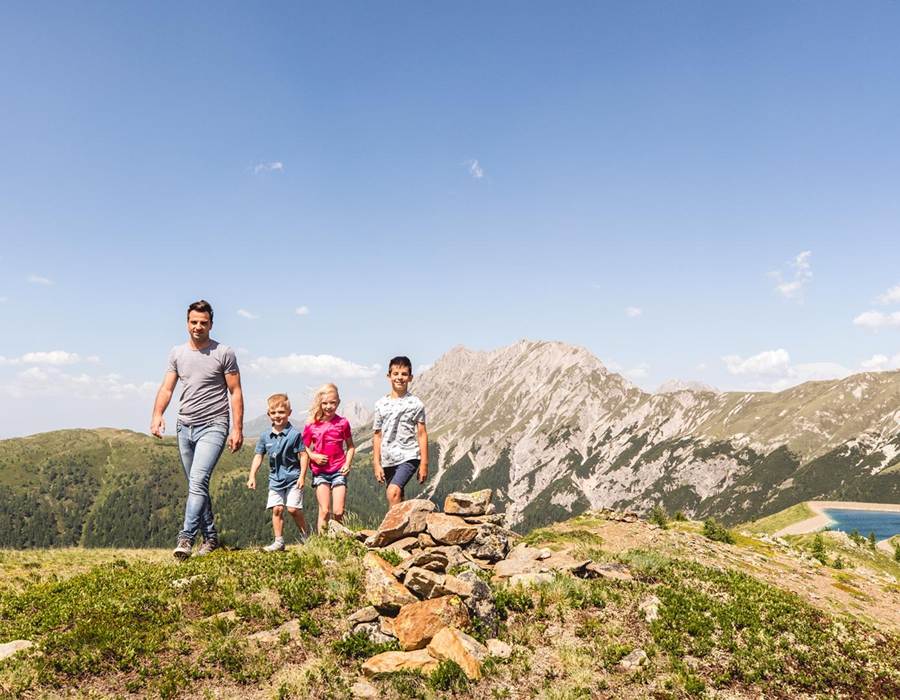 Wanderurlaub auf der Alm in Obertilliach